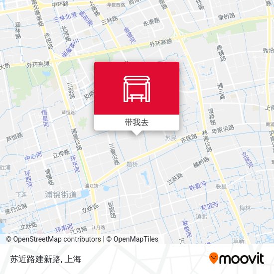 苏近路建新路地图