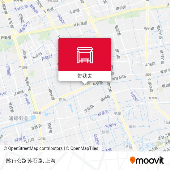 陈行公路苏召路地图