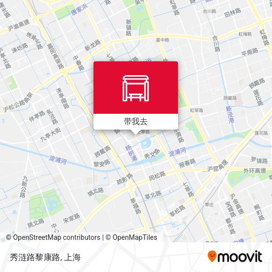 秀涟路黎康路地图