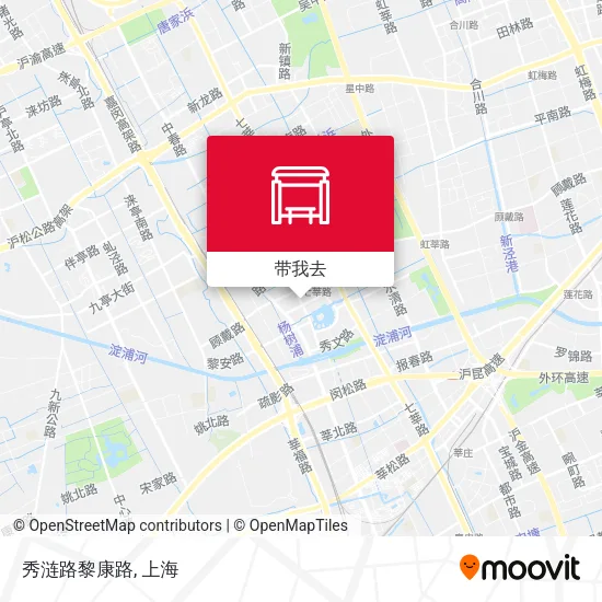 秀涟路黎康路地图