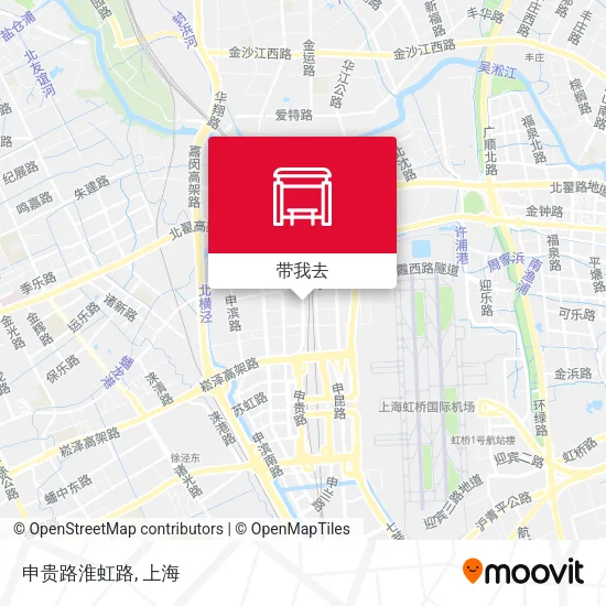 申贵路淮虹路地图