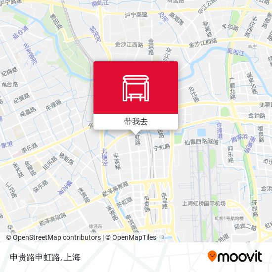 申贵路申虹路地图