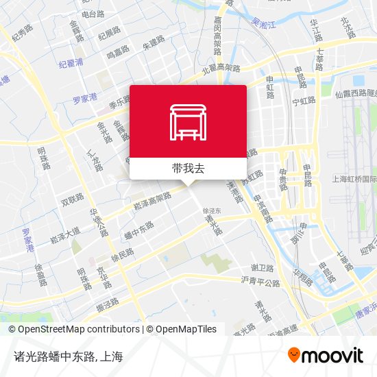 诸光路蟠中东路地图