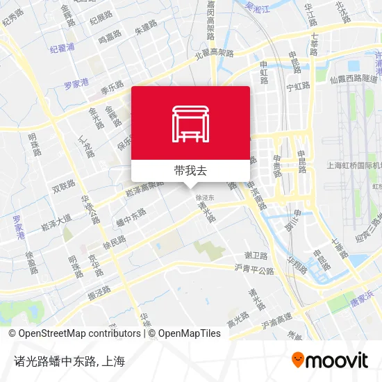 诸光路蟠中东路地图