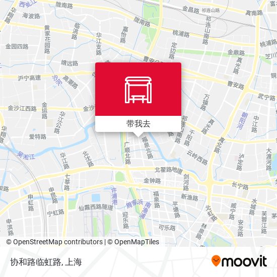 协和路临虹路地图
