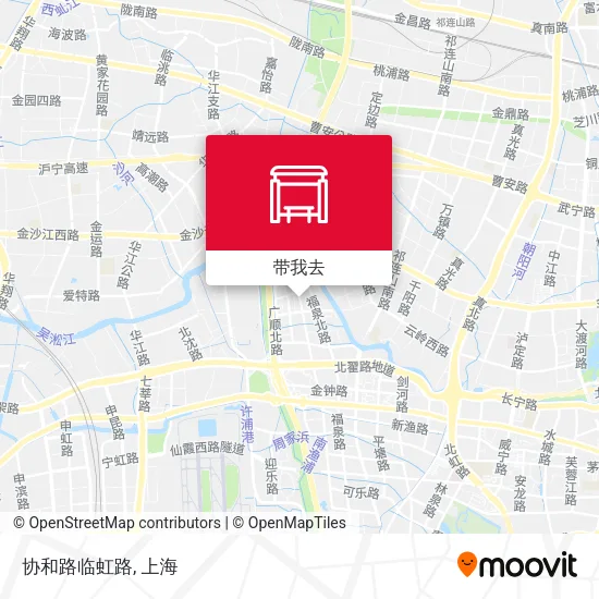 协和路临虹路地图