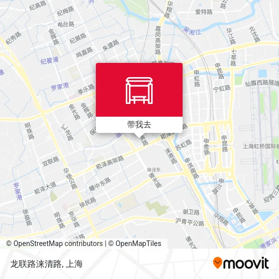 龙联路涞清路地图