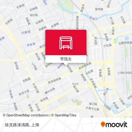 徐灵路涞清路地图