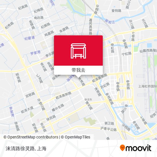 涞清路徐灵路地图