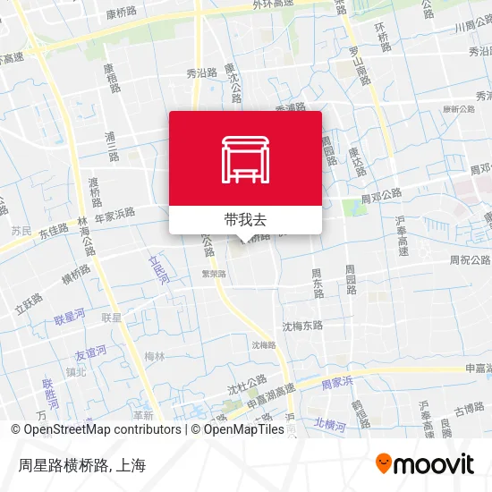 周星路横桥路地图