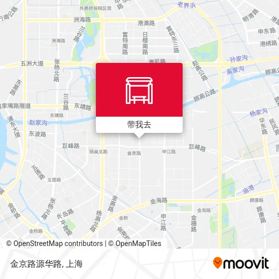 金京路源华路地图