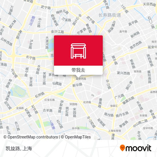 凯旋路地图