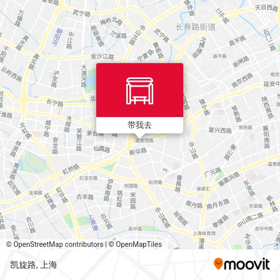 凯旋路地图