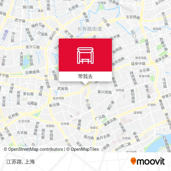 江苏路地图