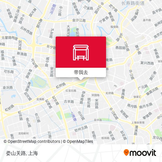娄山关路地图