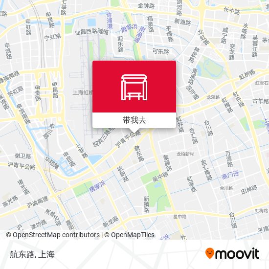 航东路地图