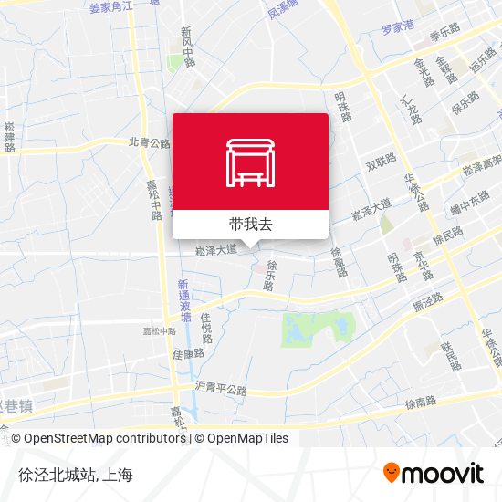 徐泾北城站地图