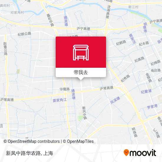 新凤中路华农路地图