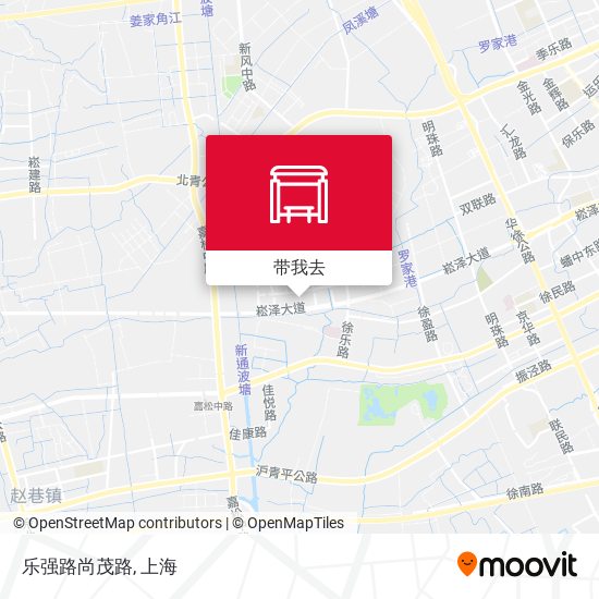 乐强路尚茂路地图