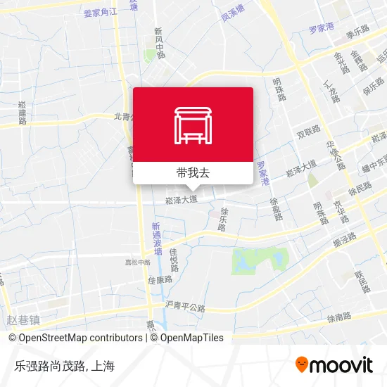 乐强路尚茂路地图