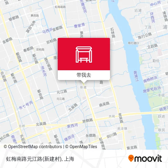 虹梅南路元江路(新建村)地图