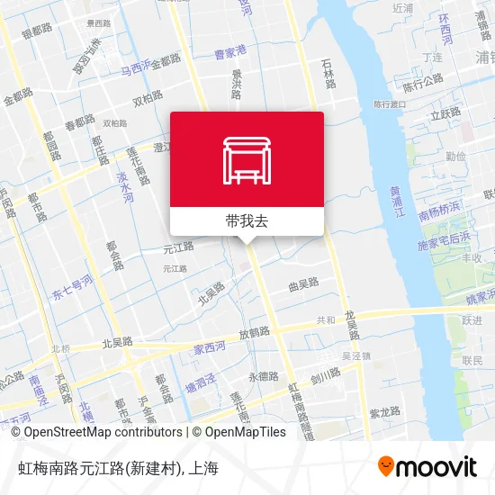 虹梅南路元江路(新建村)地图