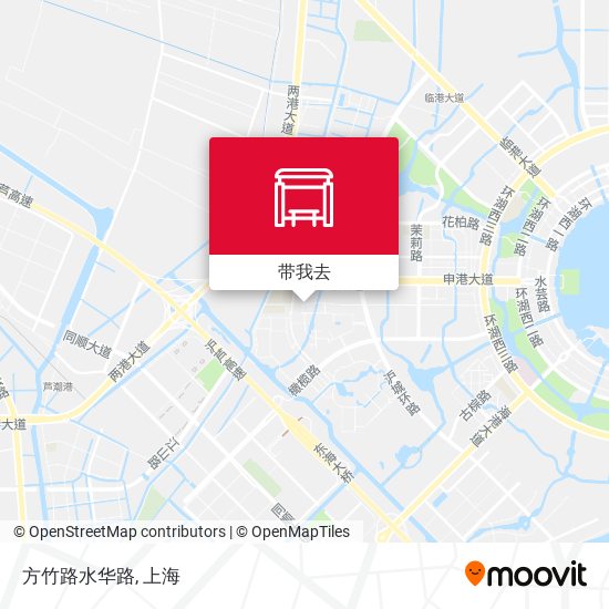 方竹路水华路地图