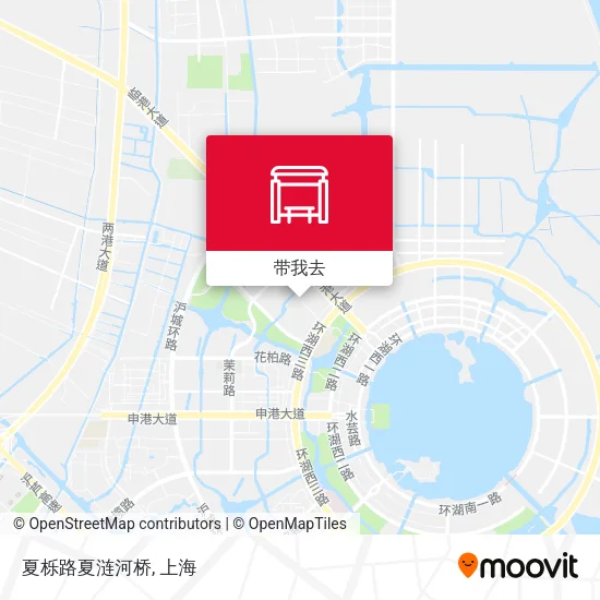 夏栎路夏涟河桥地图