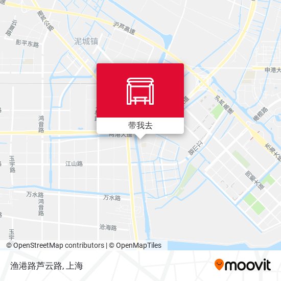 渔港路芦云路地图