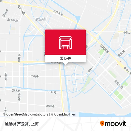 渔港路芦云路地图