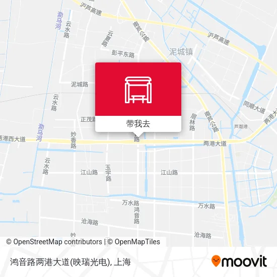 鸿音路两港大道(映瑞光电)地图