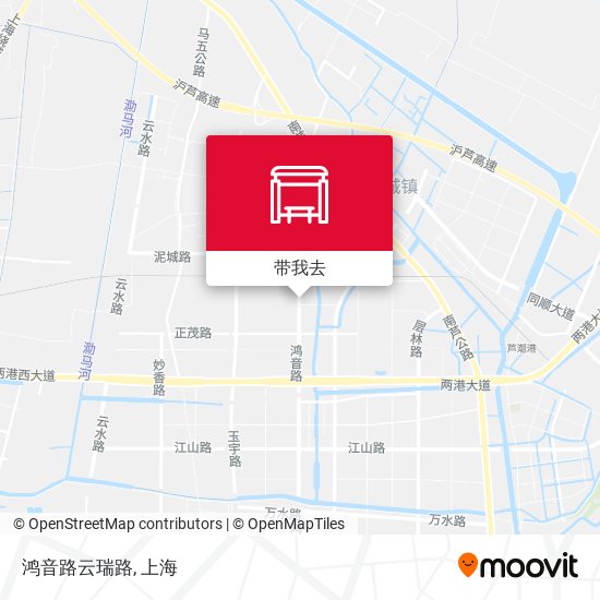 鸿音路云瑞路地图