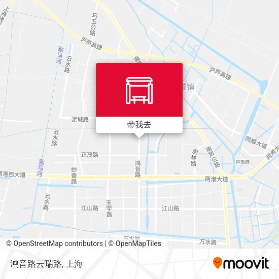 鸿音路云瑞路地图