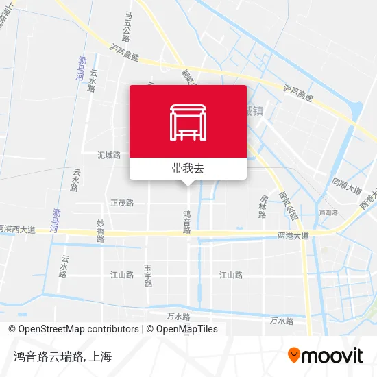 鸿音路云瑞路地图