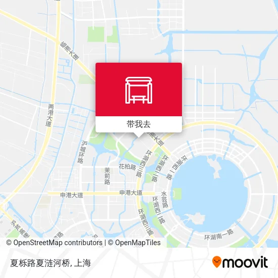 夏栎路夏涟河桥地图