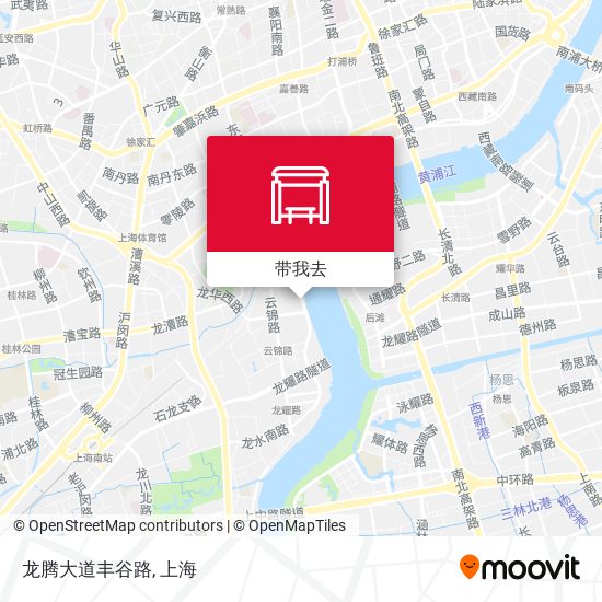龙腾大道丰谷路地图