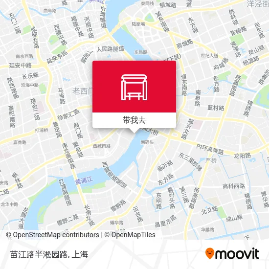 苗江路半淞园路地图