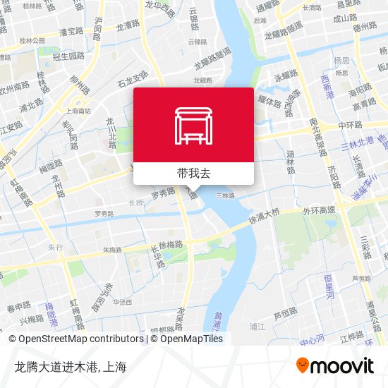 龙腾大道进木港地图