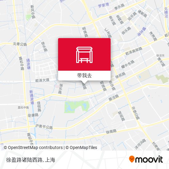 徐盈路诸陆西路地图
