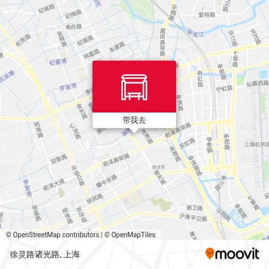 徐灵路诸光路地图