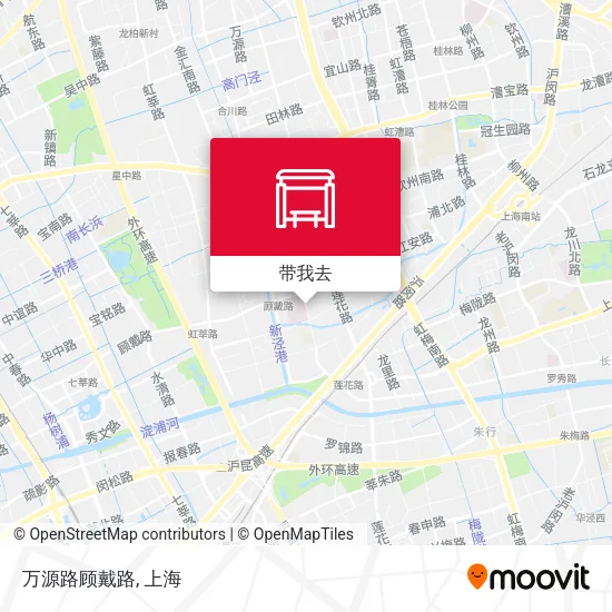 万源路顾戴路地图