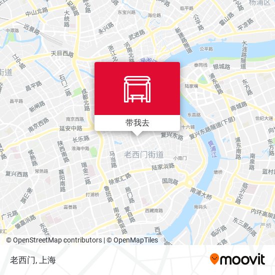 老西门地图