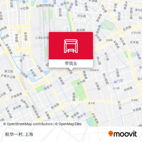 航华一村地图
