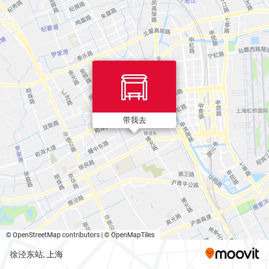 徐泾东站地图