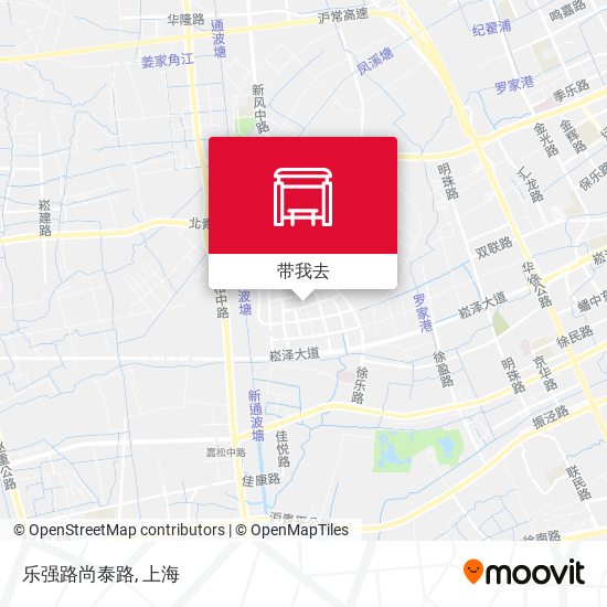 乐强路尚泰路地图