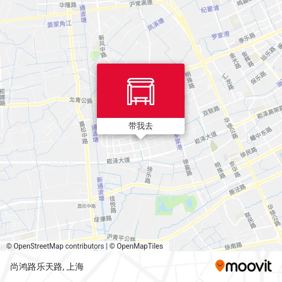尚鸿路乐天路地图