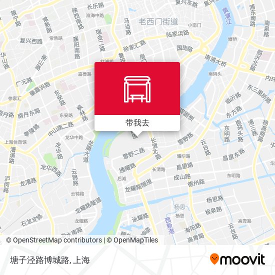 塘子泾路博城路地图