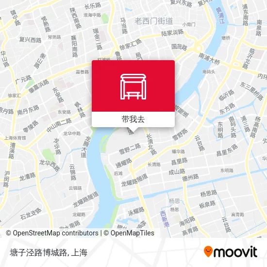 塘子泾路博城路地图