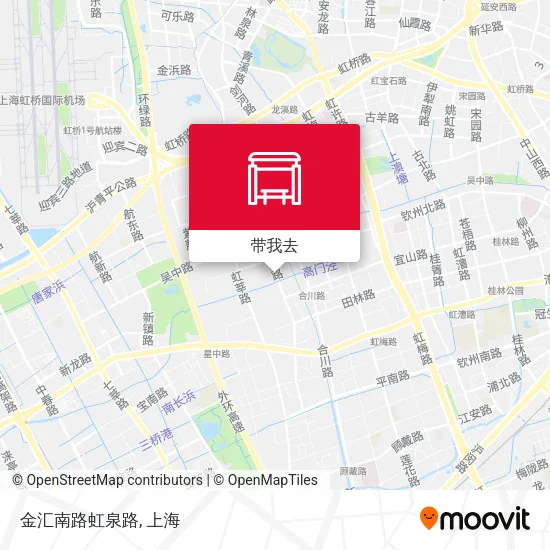 金汇南路虹泉路地图