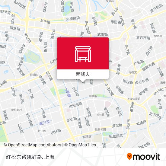 红松东路姚虹路地图
